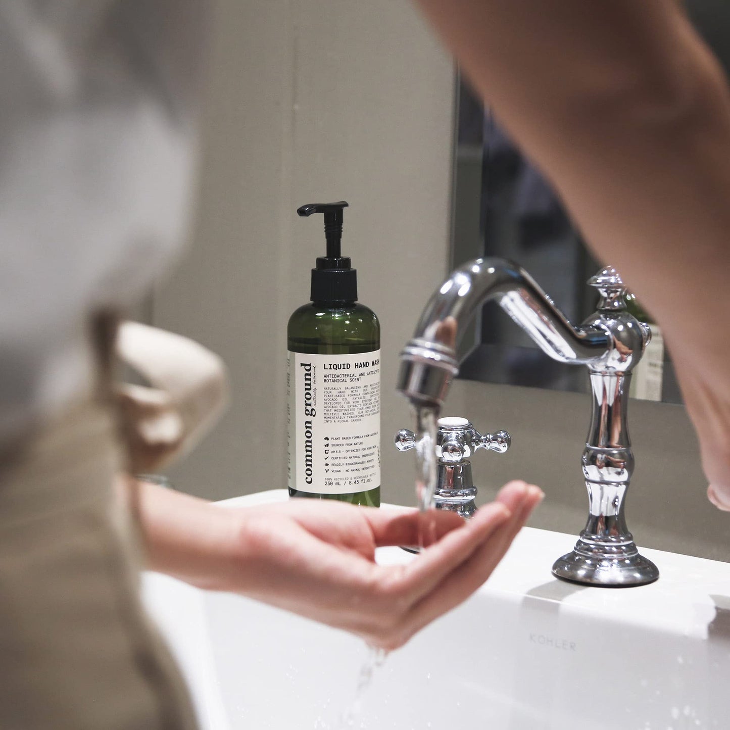 Shampoo, Conditioner, Body Wash & 3 Hand Wash Bundle (7 Items), Paraben & Cruelty Free, Organic, Vegan, Plant-Based, Botanical Scent & Avocado Oil Extracts, Men, Women, Sensitive