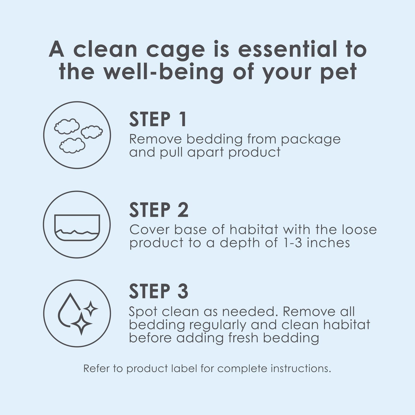 Kaytee Clean & Cozy White Paper Bedding, Made for Small Animals, 49.2 Liters