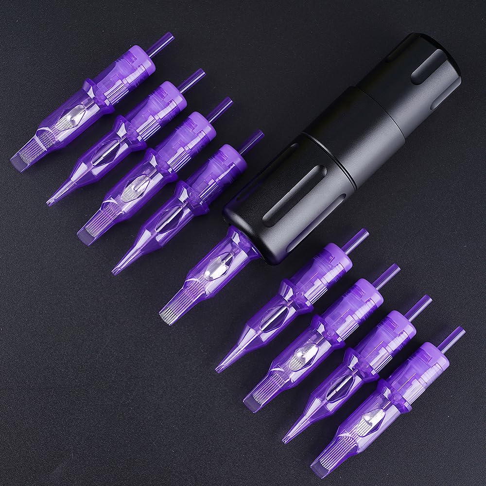 Mast Pro Tattoo Cartridges 20Pcs Disposable Needles Round Liner 1018RL
