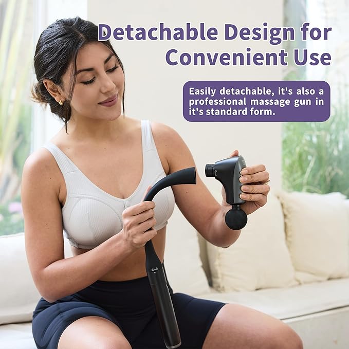 Heating Pad for Back Pain Relief and Pain Relief Massager Combo for Back and Body