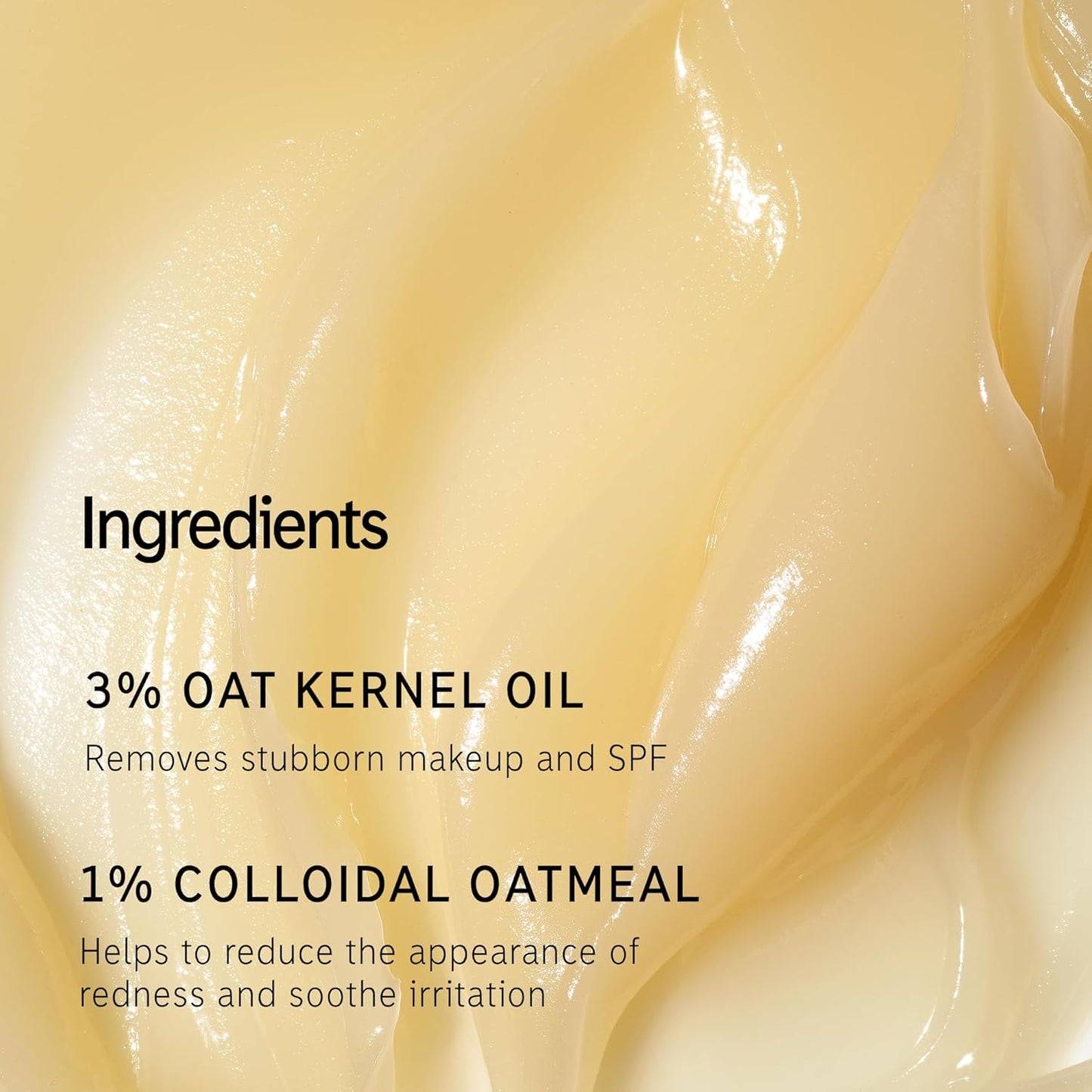 The INKEY List Mini Oat Cleansing Balm, Rich Balm Removes Makeup and Impurities, Reduces Redness, Travel Size, 1.69 Fl Oz each