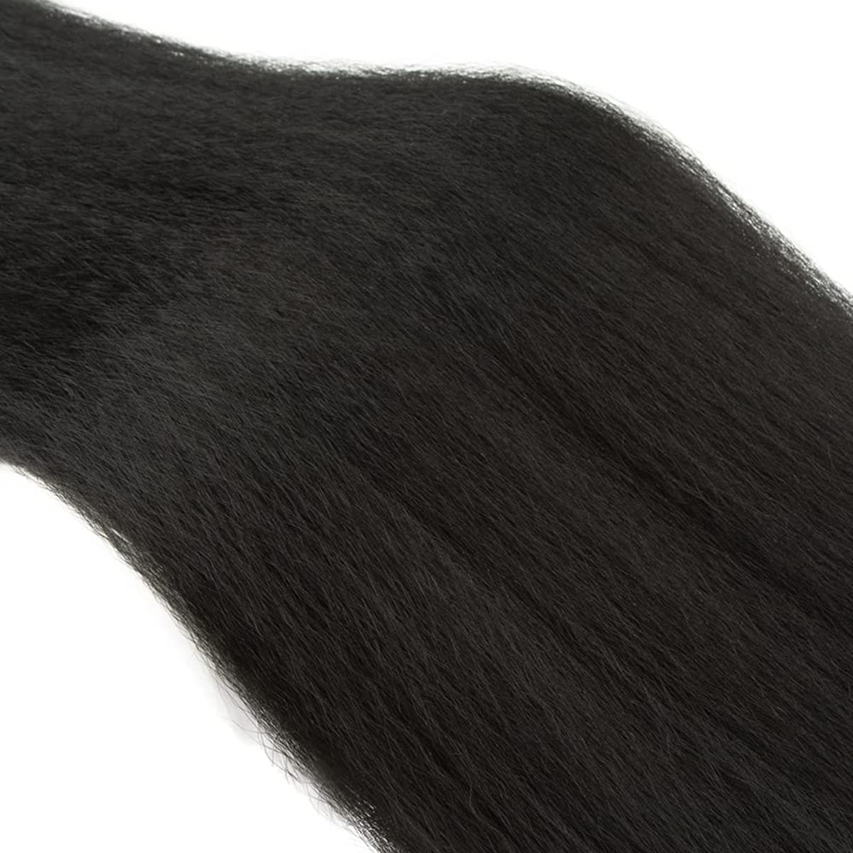 Yaki Straight Hair Human Hair 3 Bundles For Women Hair Weave Double Weft No Tangle Hair 3 Bundles Hair Weave Bundle Yaki Straight Hair Bundles 20 22 24 Inch