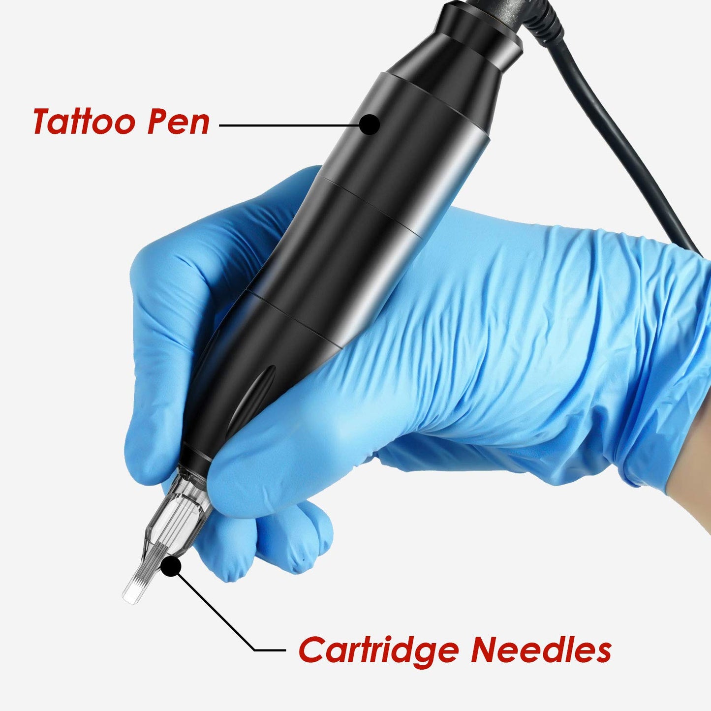 Wormhole Tattoo Cartridge Needles 9M1 Tattoo Cartridges Disposable 20PCS Tattoo Needle Cartridge Tattoo Needles Cartridge Needles Standard Stack Magnum for Tattoo Pen Tattoo Supplies 1009M1