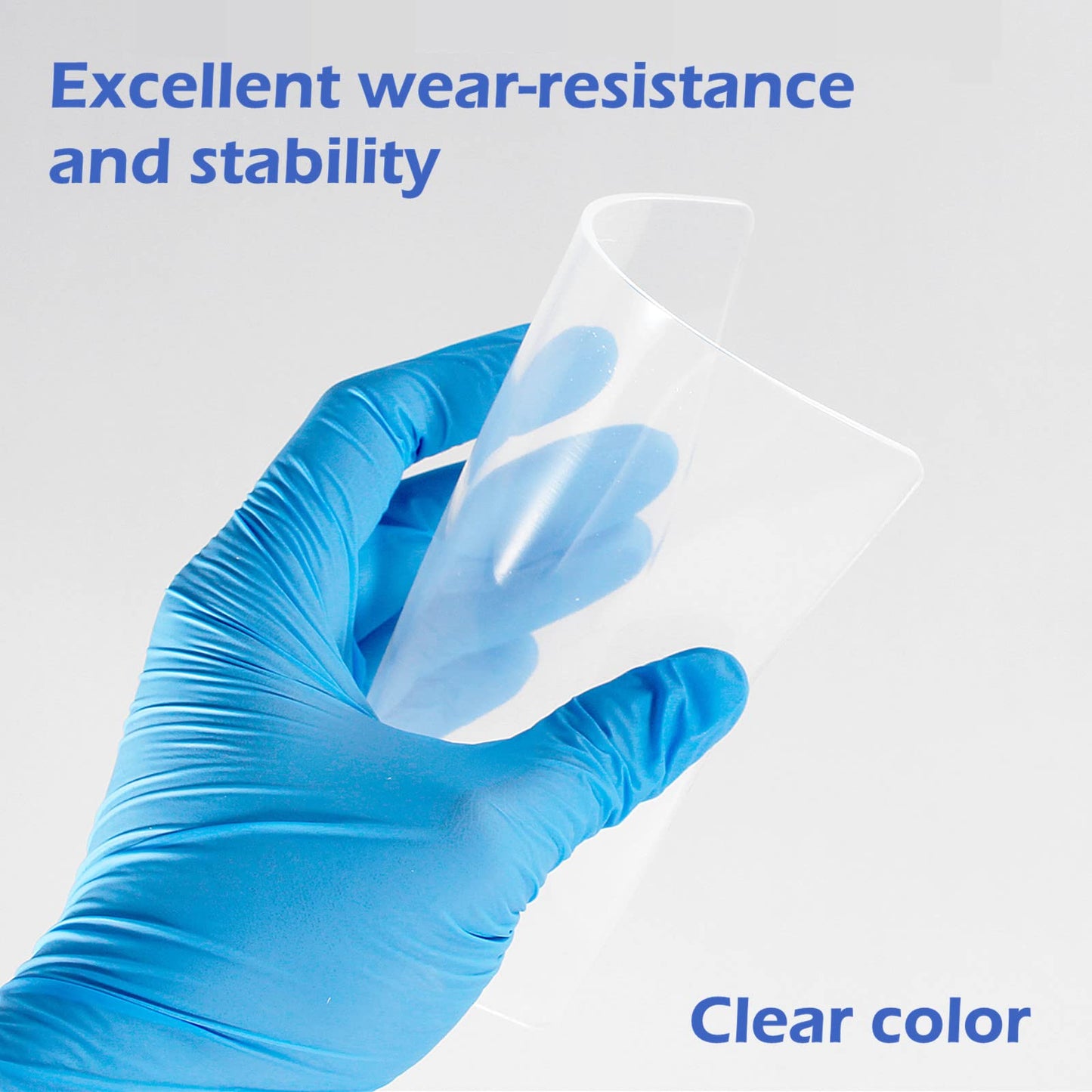 Dental Soft Splint 10pcs, 2.0 mm Dental Lab Splint Thermoforming Material for Vacuum Forming Machine 5'' x 5''