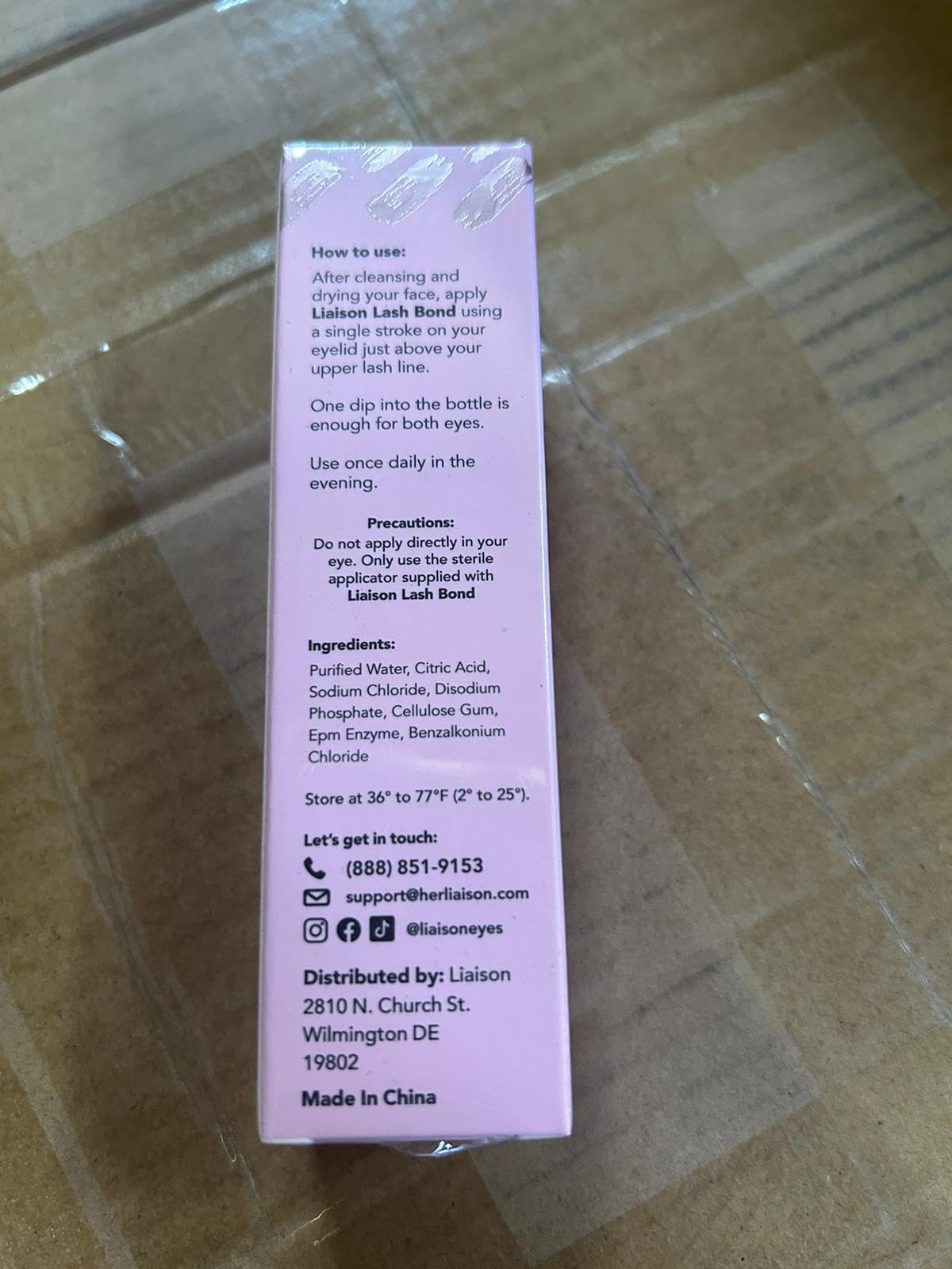 Liaison Lash Bond, Brow Bond, and Mascara Bond