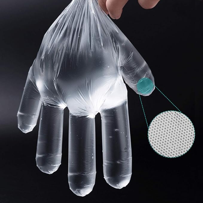 Segbeauty 200pcs Paraffin Wax Gloves, Paraffin Bath Liners for Hand, Plastic Thermal Mitten Bags Mitt Liner Covers for Paraffin Wax Refills Hot Wax SPA thera-py treat-ment Paraffin Wax Machine