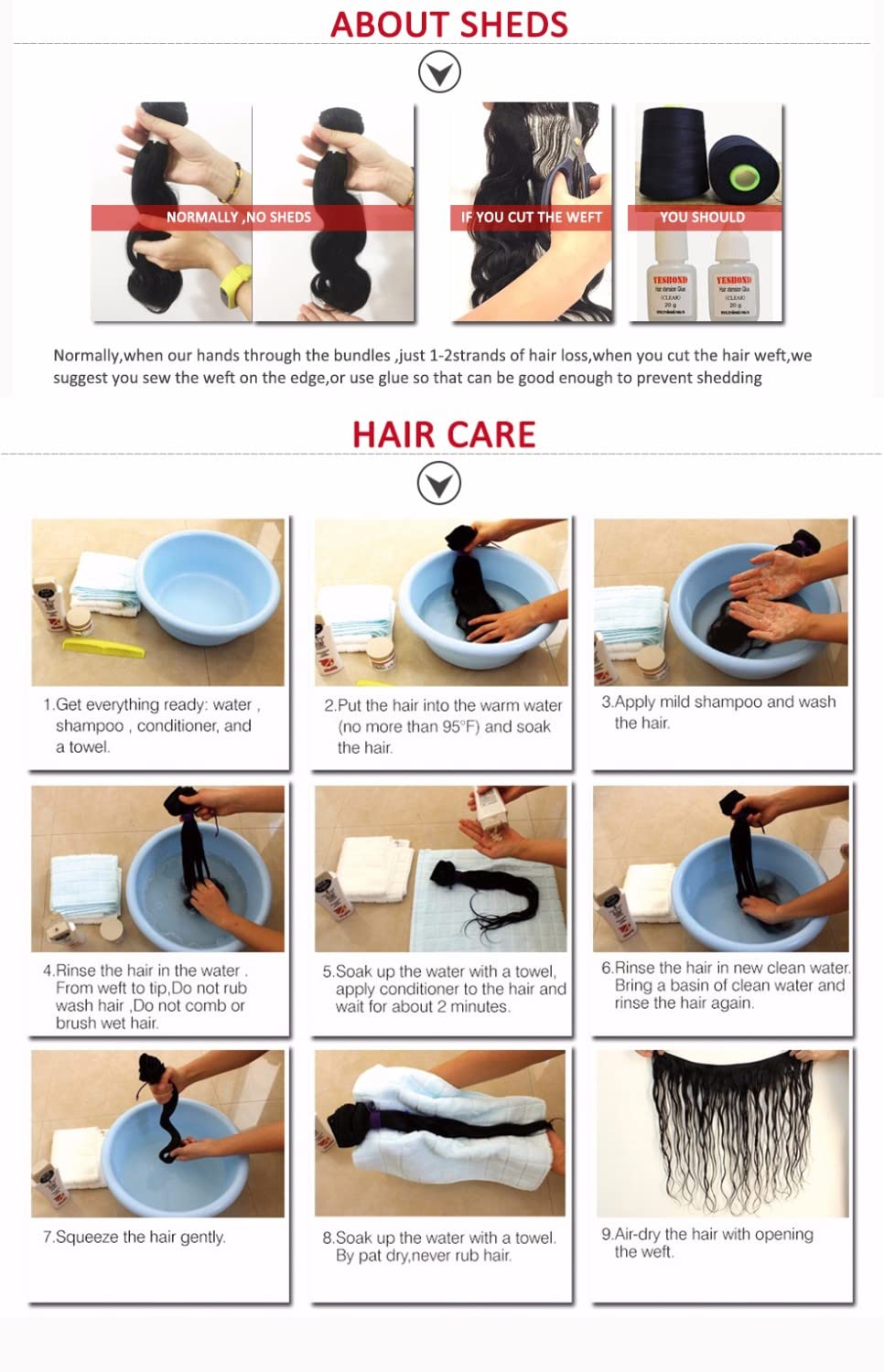 Color 33 Human Hair Copper Red Straight Bundles Human Hair Reddish Brown Bundles Auburn Bundles Human Hair Double Weft Wet and Wavy Bundles Silky and Soft for Black Women (22 24 26 Inch 3 Bundles)
