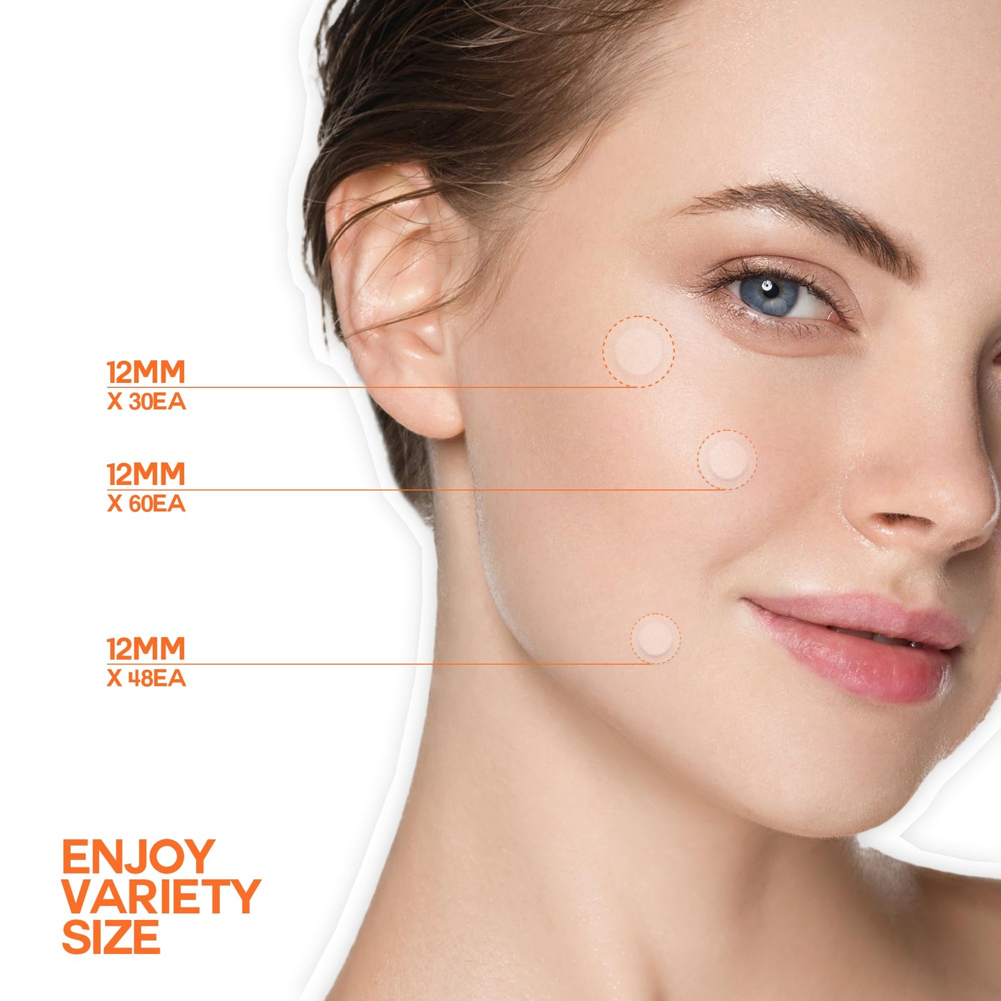 Epielle Over-Zit Acne Clear Patches | Ultimate Hydrocolloid Solution | 138 Acne and Blemish Patches for Clear Skin