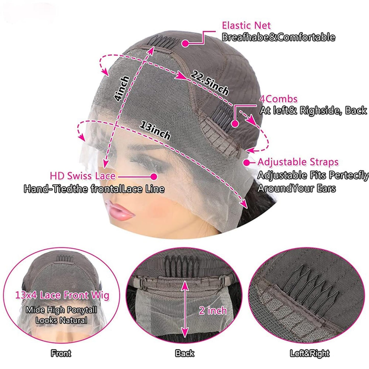 LYOLKSER hair bob wig human hair glueless wigs human hair pre plucked 13x4 lace front wigs human hair 12 inch indian remy straight hair wigs short bob wigs human hair