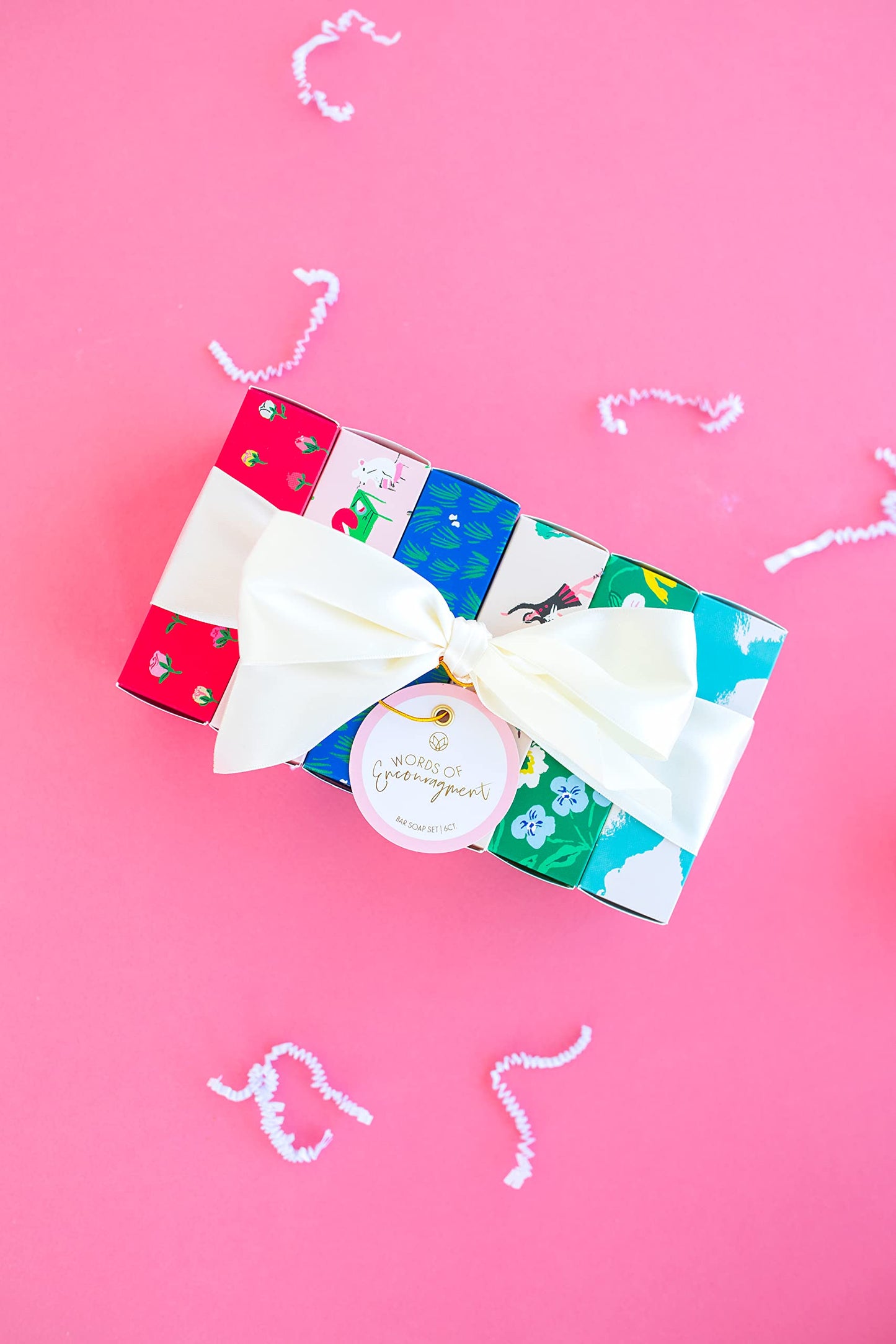 Musee | Words of Encouragement Soap Set | 6 Soap Bars | Handmade in the USA | Cruelty Free | Paraben Free | Sulfate Free | Woman-Owned