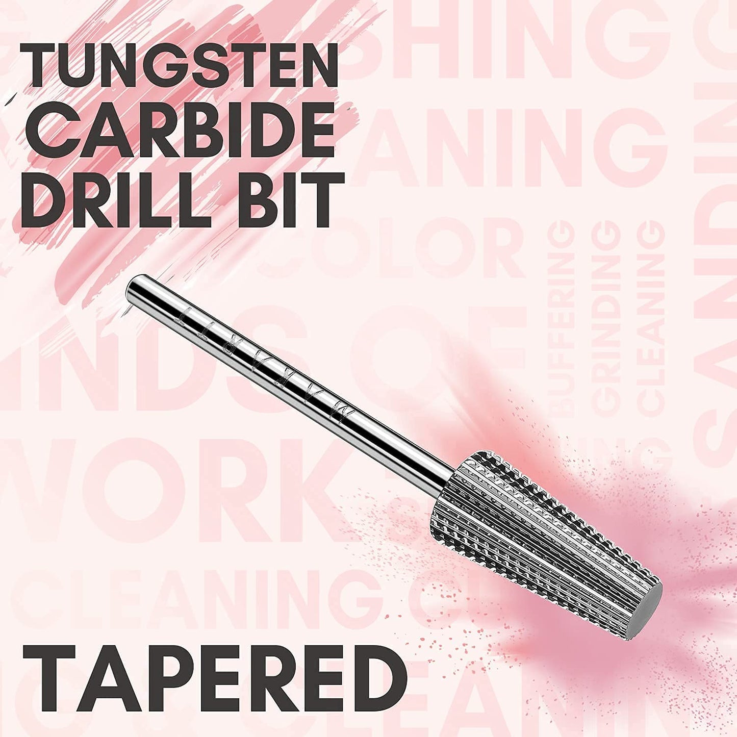 Makartt Nail Drill Electric Nail File Machine JD700 with Nail Drill Bits Fine Efile Bits Tungsten Carbide Bundle