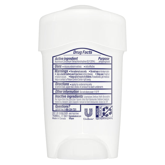 Degree Clinical Protection Antiperspirant Deodorant 72-Hour Sweat & Odor Protection 5-in-1 Antiperspirant for Women 1.7 oz