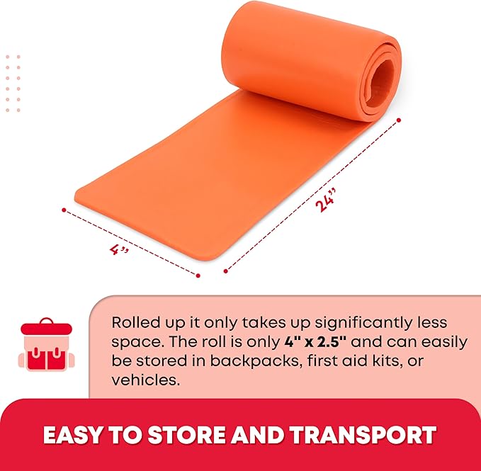 Ever Ready First Aid Universal Aluminum Splint, 24 Inch Rolled (1)