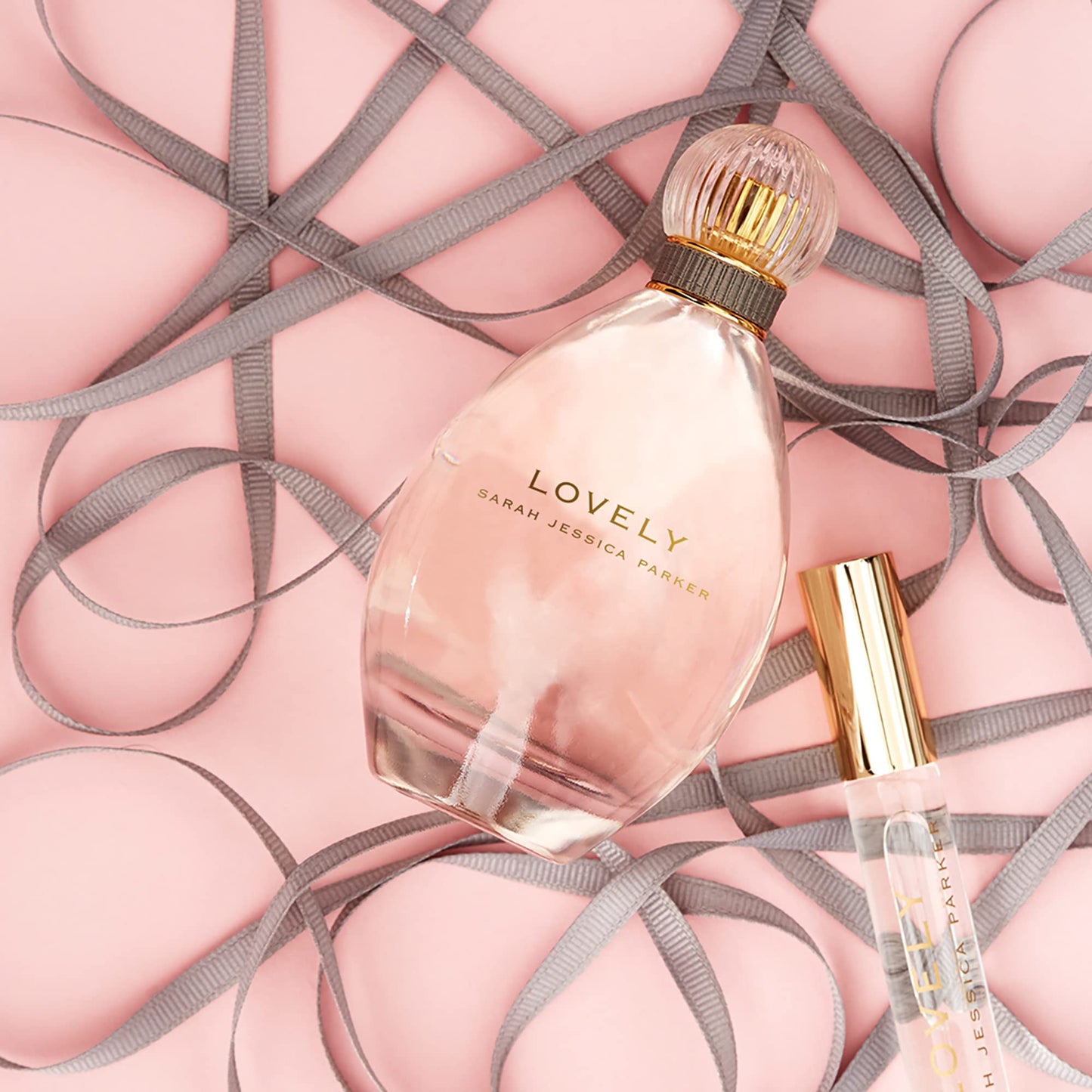 Lovely by SJP - Sweet, Floral, Musky Amber Woody Eau De Parfum Spray Fragrance for Women - With Notes of Mandarin, Bergamot, Apple, and Cedarwood - Intense, Long Lasting Scent - 3.4 oz (Pack of 3)