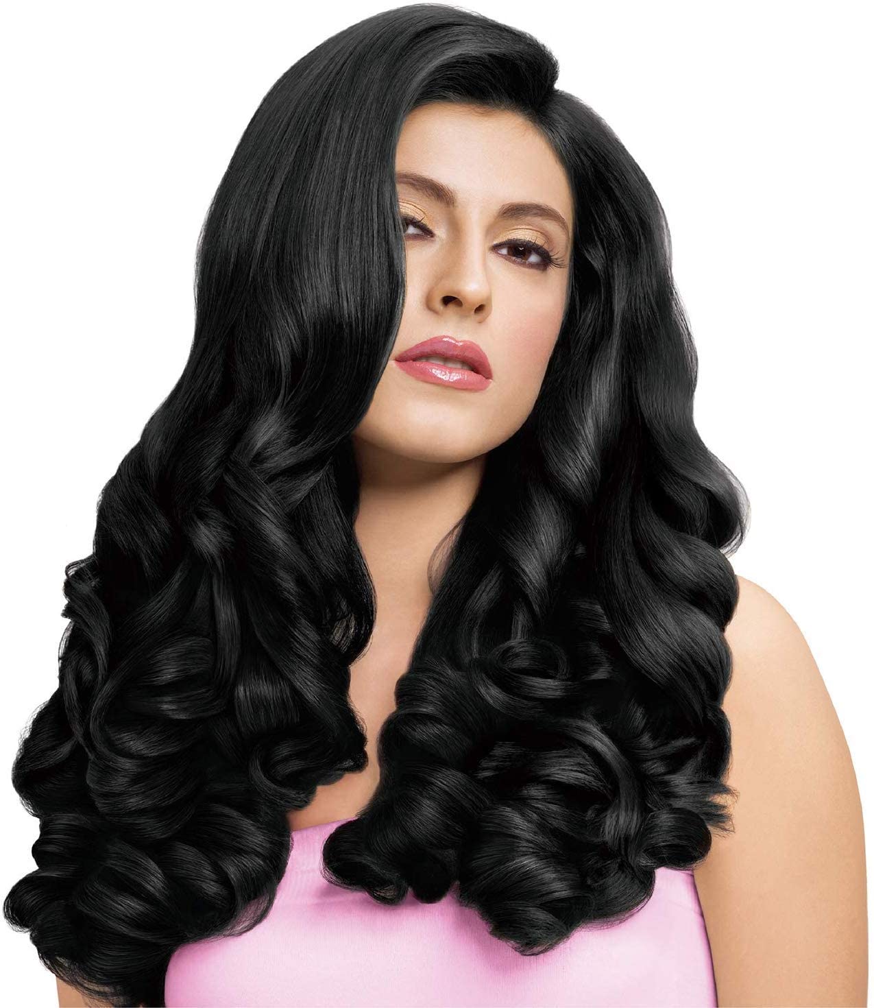 Nisha Henna Based Color Dye For Hair (0.88 Ounce (Pack of 10), Natural Black)