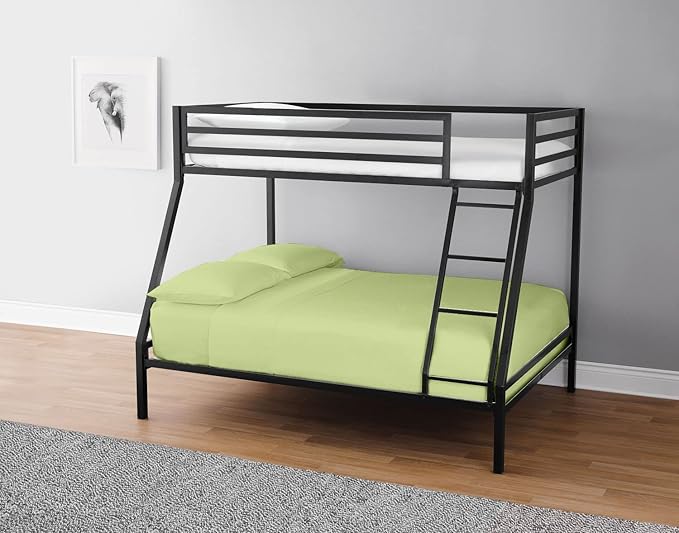 4 PC Cot Sheets 30x75, 100% Cotton Fitted Cot Sheet- Perfect for Narrow Twin/Rv Bunk/Camping Cot/Guest Bed Replacement, Sheets for Cot Bunk Bed-Fits Upto 4-8" Deep Mattress- Sage Solid