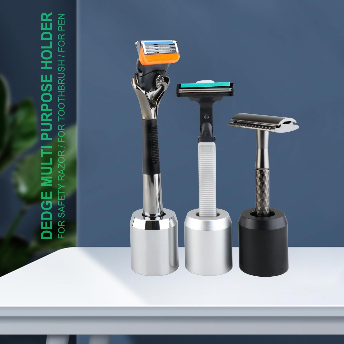 DEDGE Safety Razor Alloy Stand For Bathroom Accessory