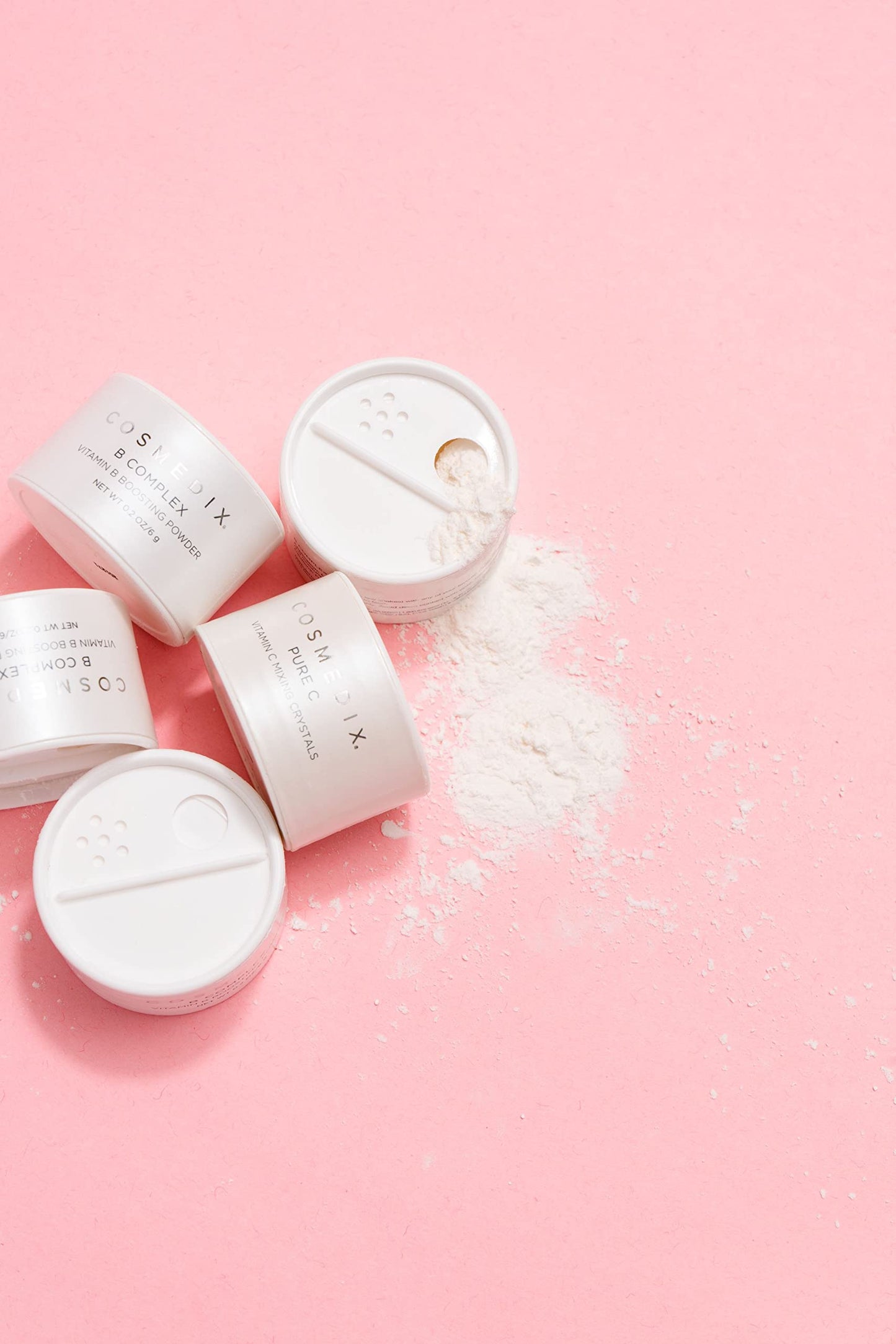 COSMEDIX B Complex Vitamin B Boosting Powder, Biotin & Coconut Powder, Cruelty, Paraben & Gluten Free