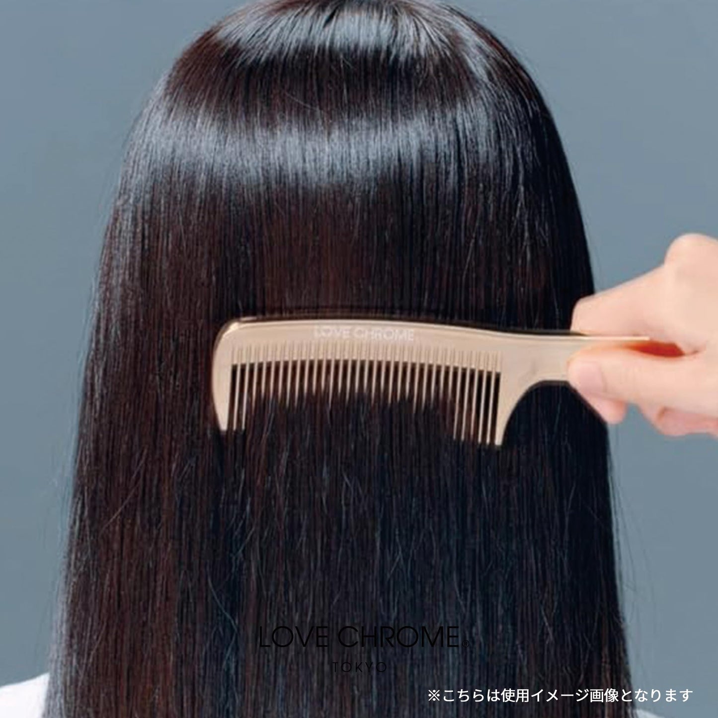 LOVE CHROME PG TETSUKI PREMIUM BLACK/Japanese artisan hair comb