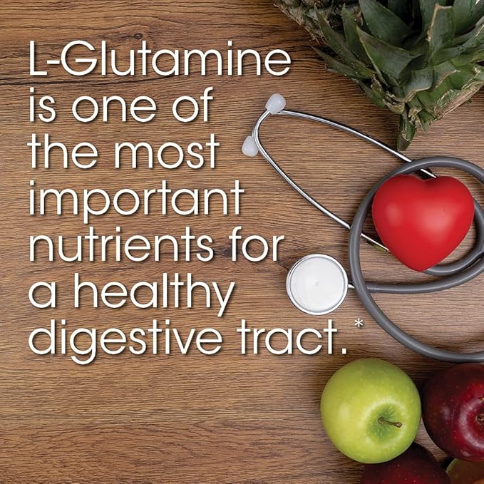 Silver Fern Gut Repair - Digestive Health Supplement Powder - L-Glutamine, Curcumin, Zinc & Ascorbic Acid (1 Tub - 30 Servings)