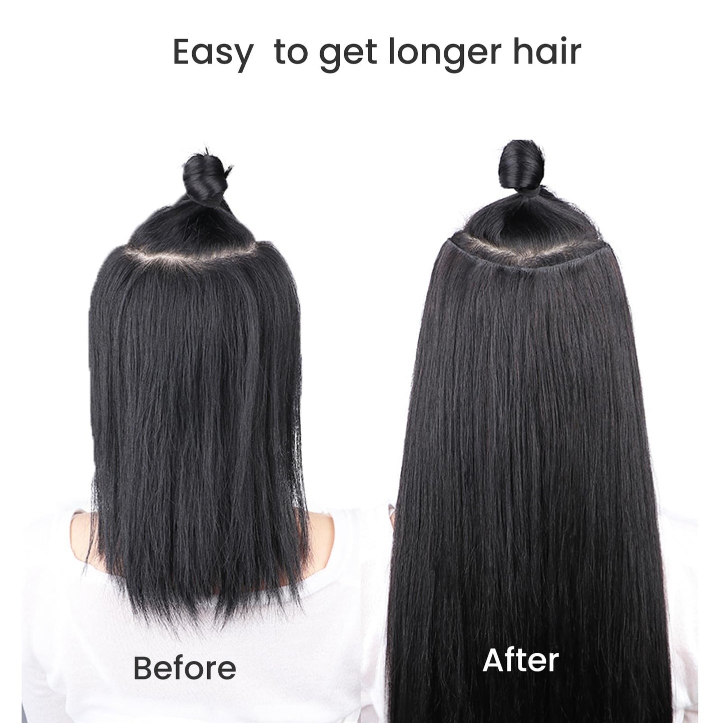 Clip in Hair Extensions,20 Inch Ombre Brown Balayage Caramel Blonde Hair Extensions Body Wave Clip in Hair Extensions Real Human Hair Clip ins Extensions Double Weft Hair Extensions for Thin Hair