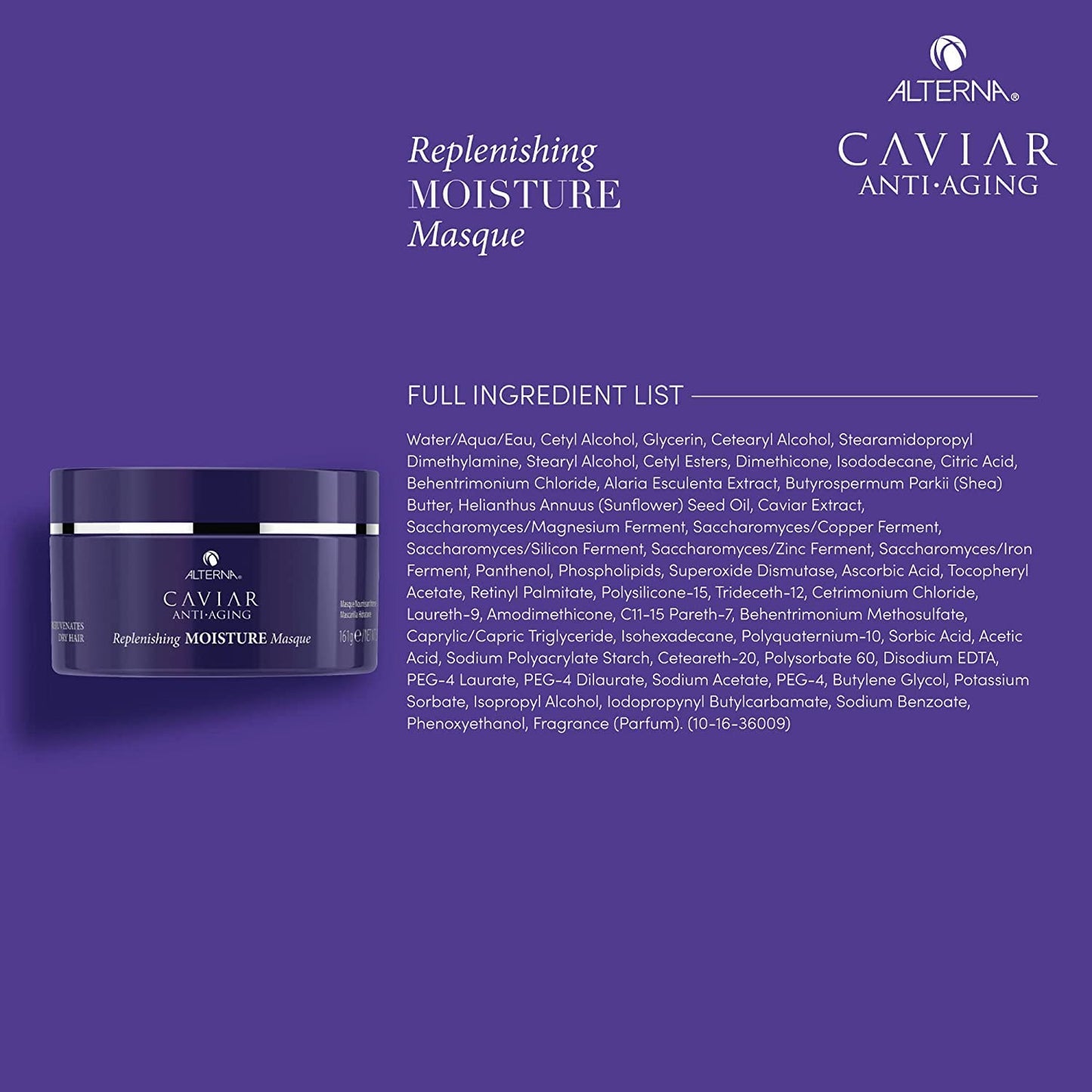 Alterna Caviar Anti-Aging Replenishing Moisture Masque, 5.7 oz.