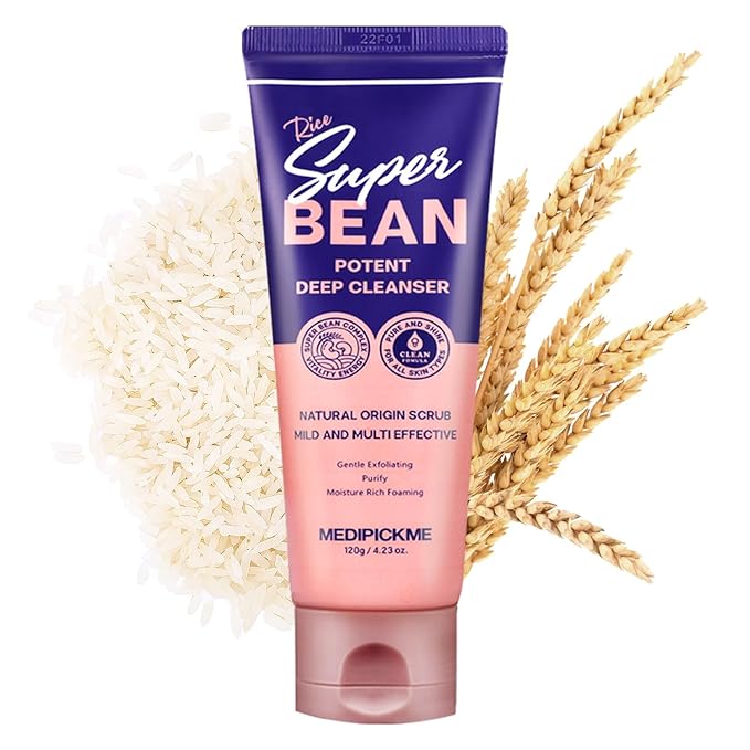 Rice Face Wash Creamy Foam Hydrating Cleanser