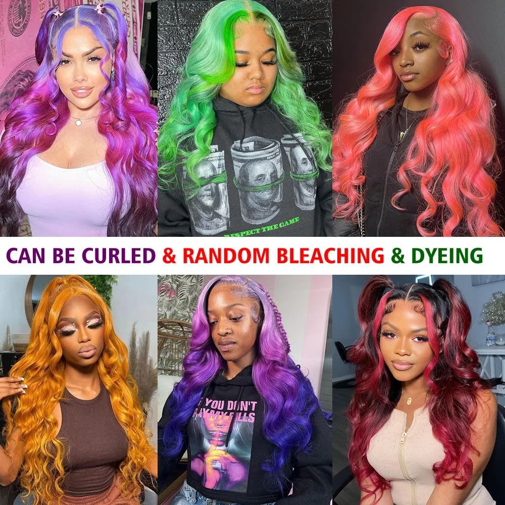 HC 613 Bundles 613 Blonde Bundles Brazilian Bundles 613 Blonde 100% Human Hair Bundles 613 Honey Blonde Weave Hair Extensions for Women (28inch, Single Body Wave Bundles)