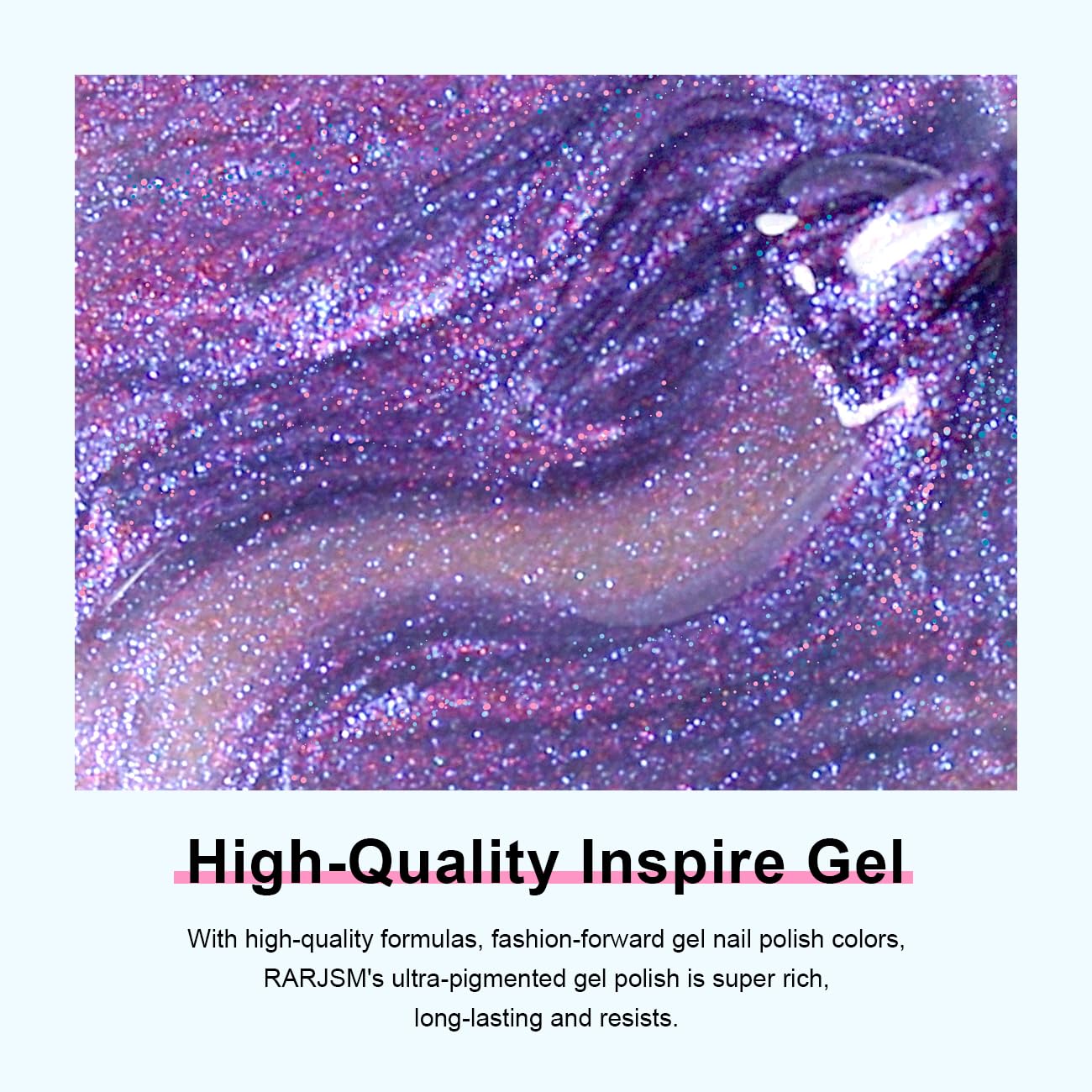 RARJSM Aurora Cat Eye Gel Nail Polish with Magnet Stick Blue Purple Multi Color 9D Diamond Galaxy Cateye Gel Polish Chunky Shimmer UV LED Curing Requires Soak Off for Home Salon Manicure 15ml