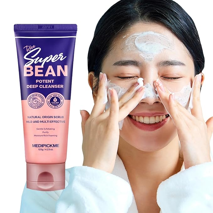 Rice Face Wash Creamy Foam Hydrating Cleanser