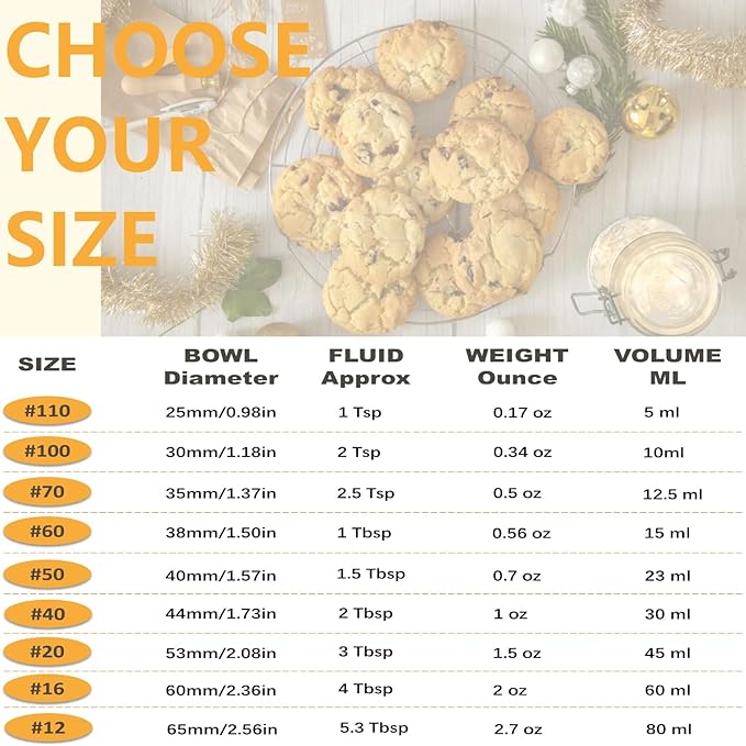 Cookie Scoop, Ice Cream Scoop, 0.8Tbsp/2.5tsp/12.5ml/0.5oz Cookie Scoops for Baking, 18/8 Stainless Steel Cookie Scooper for Baking, Cookie Dough Scoop, Ice Cream Scooper with Trigger Release (Blue)