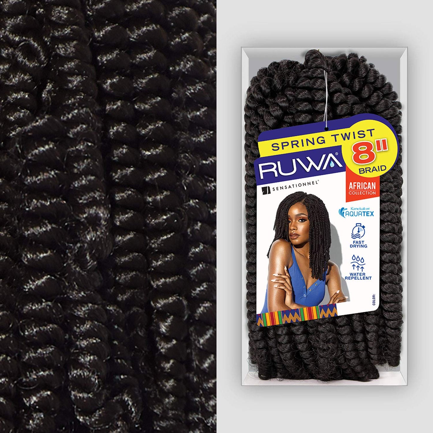 Sensationnel Ruwa Braids Spring Twist 8" (1-PACK, 99J)
