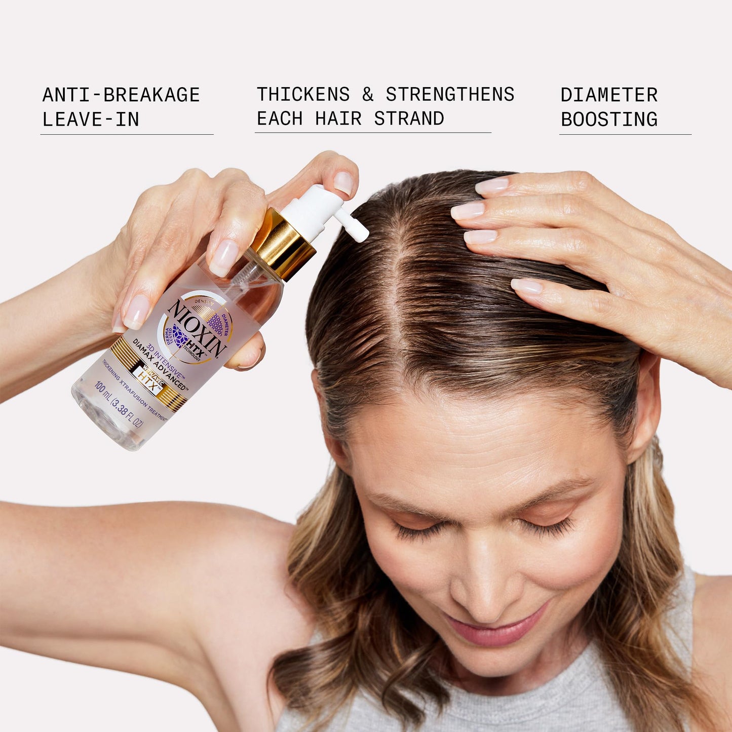 Nioxin System Kit 4, Cleanse, Condition, and Treat the Scalp for Thicker and Stronger Hair, 3 Month Supply + Nioxin Diamax Hair Thickening Treatment for Instant Hair Fullness