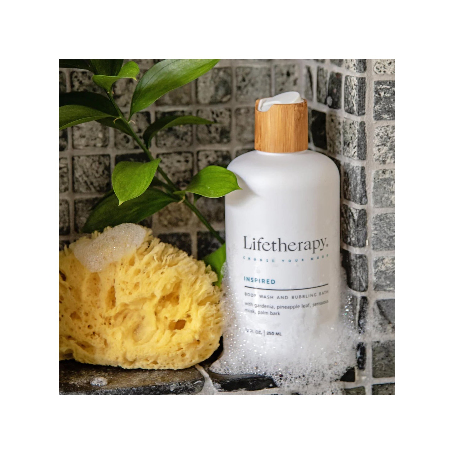Lifetherapy Inspired, Made For All Skin Types, Nourishing, 12 Ounce, Multiuse Liquid Soap, Body Wash, Bubble Bath, Pack of 2