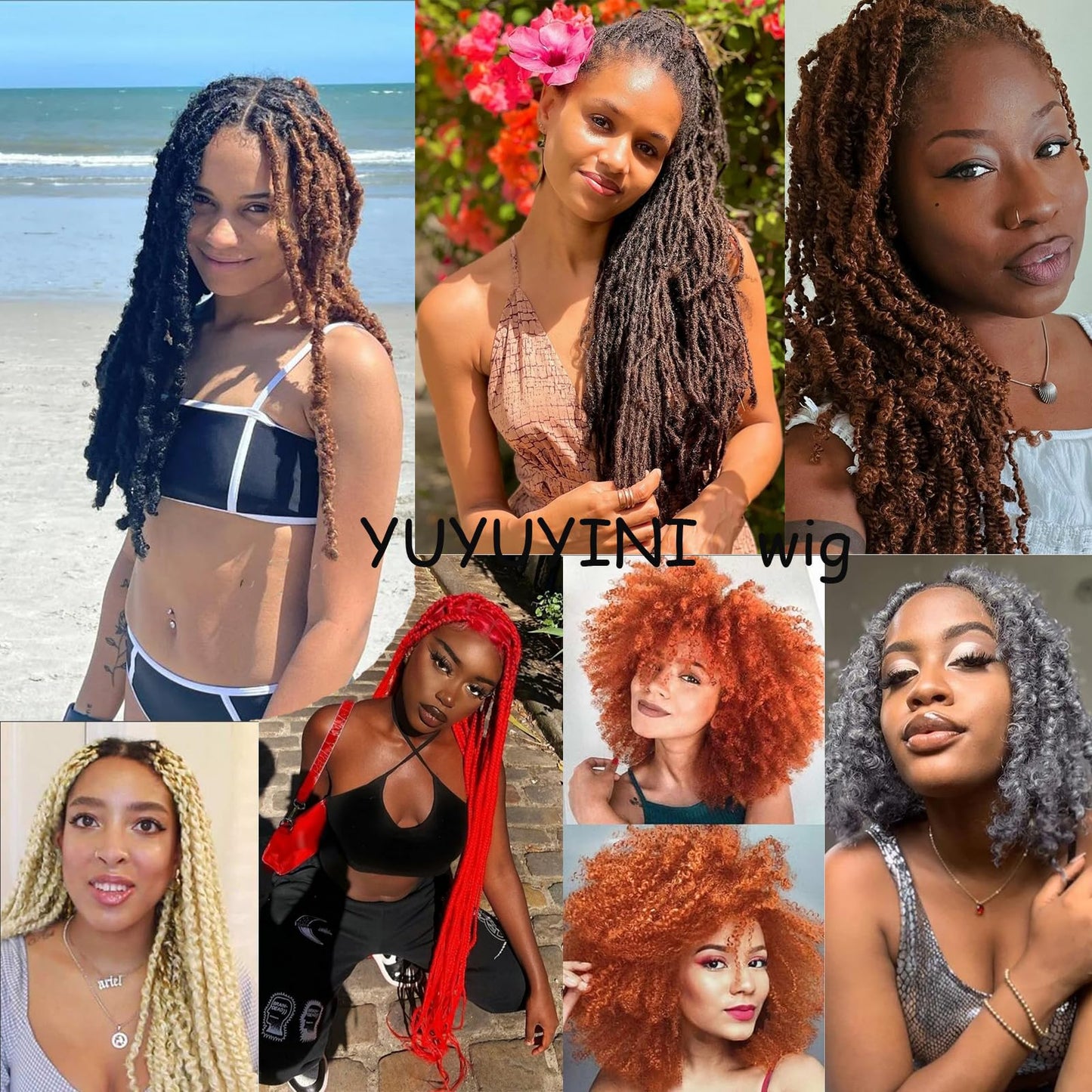 Marley Hair for Kids 3Pack Pre-Separated Spring Twist Hair for Soft Locs Kids Braiding Hair 24Inch Springy Afro Twist Crochet Hair Marley Twist Braiding Hair for Girl Women(Light brown）