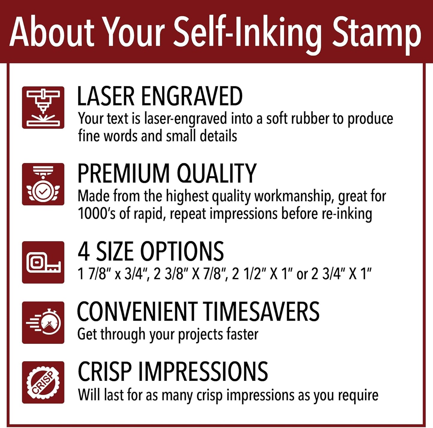Approved/Rejected Office Stamp | 4 Different Sizes | 20 Designs | Multiple Color Options | Perfect for Quick Validation of Office Documents (Approved/Rejected, Medium)