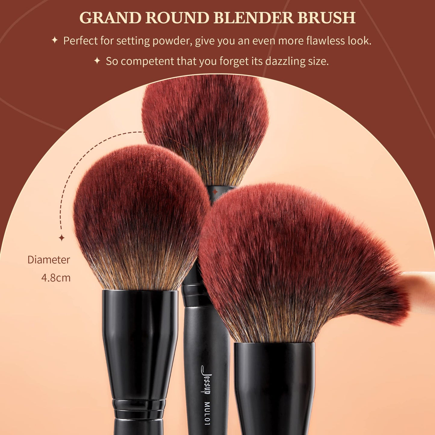Jessup Makeup Brushes T329 with 21pcs Makeup Brushes Set T271