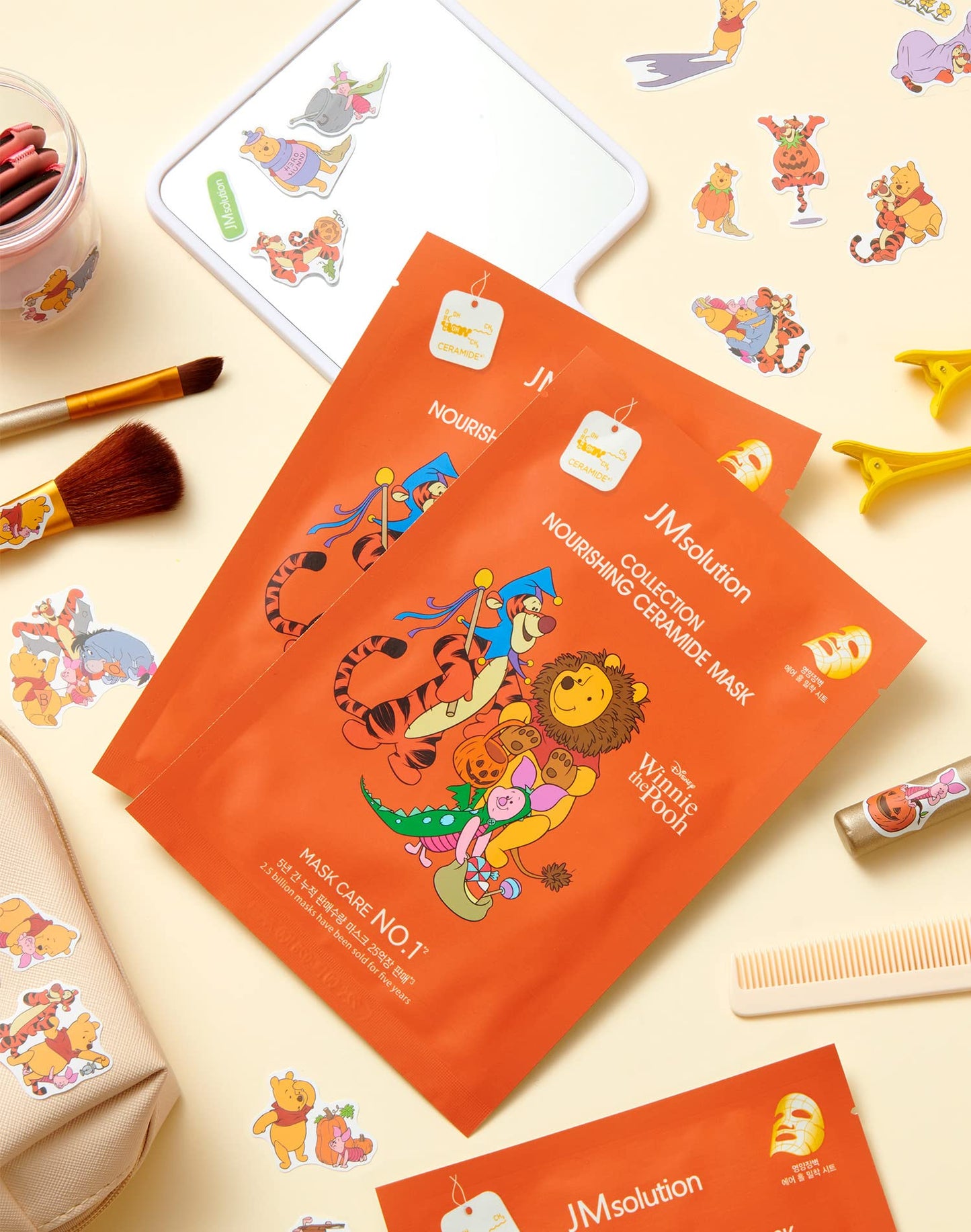 JMsolution Disney Collection nourishing ceramide mask- Skin barrier-Korean Skin care facial mask 10EA