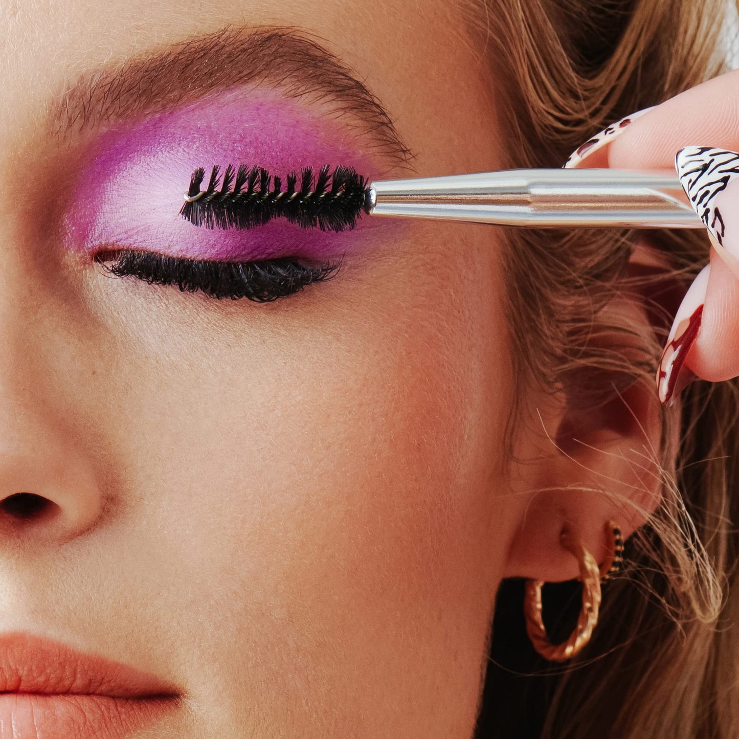 Borboleta Lash Serum - Eyelash Serum for Longer, Thicker, and Fuller Looking Lashes - Full Size Lash Serum and Fluff Up Lash Wand for Lash Touch Up