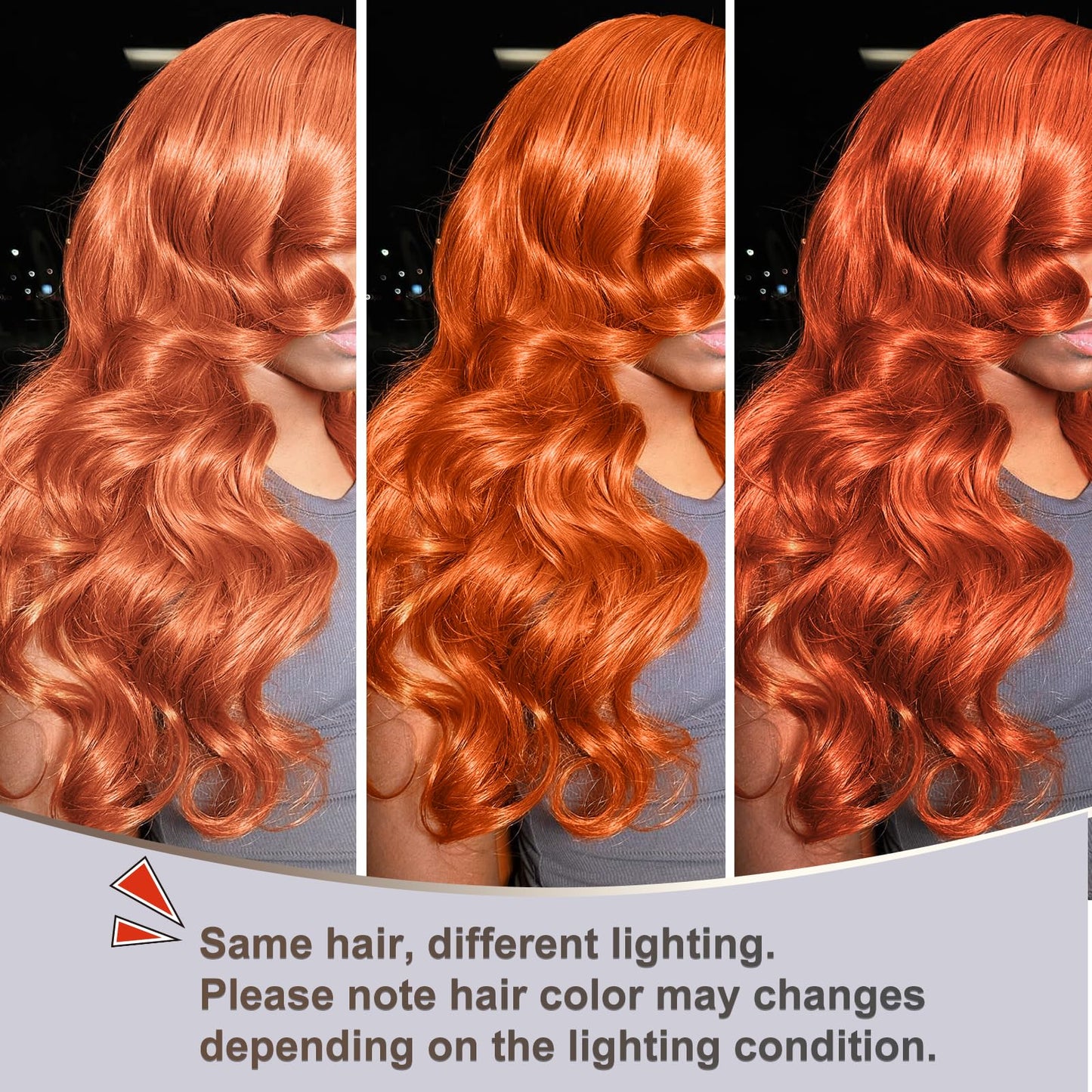 HERMOUS 10A Ginger Body Wave 3 Bundles Human Hair, Soft And Shed-Free 350 Copper Burnt Orange Bundles 100% Brazilian Human Hair Ginger 3 Bundles Body Wave Virgin Remy Hair Sew In Wavy 10 12 14 Inch