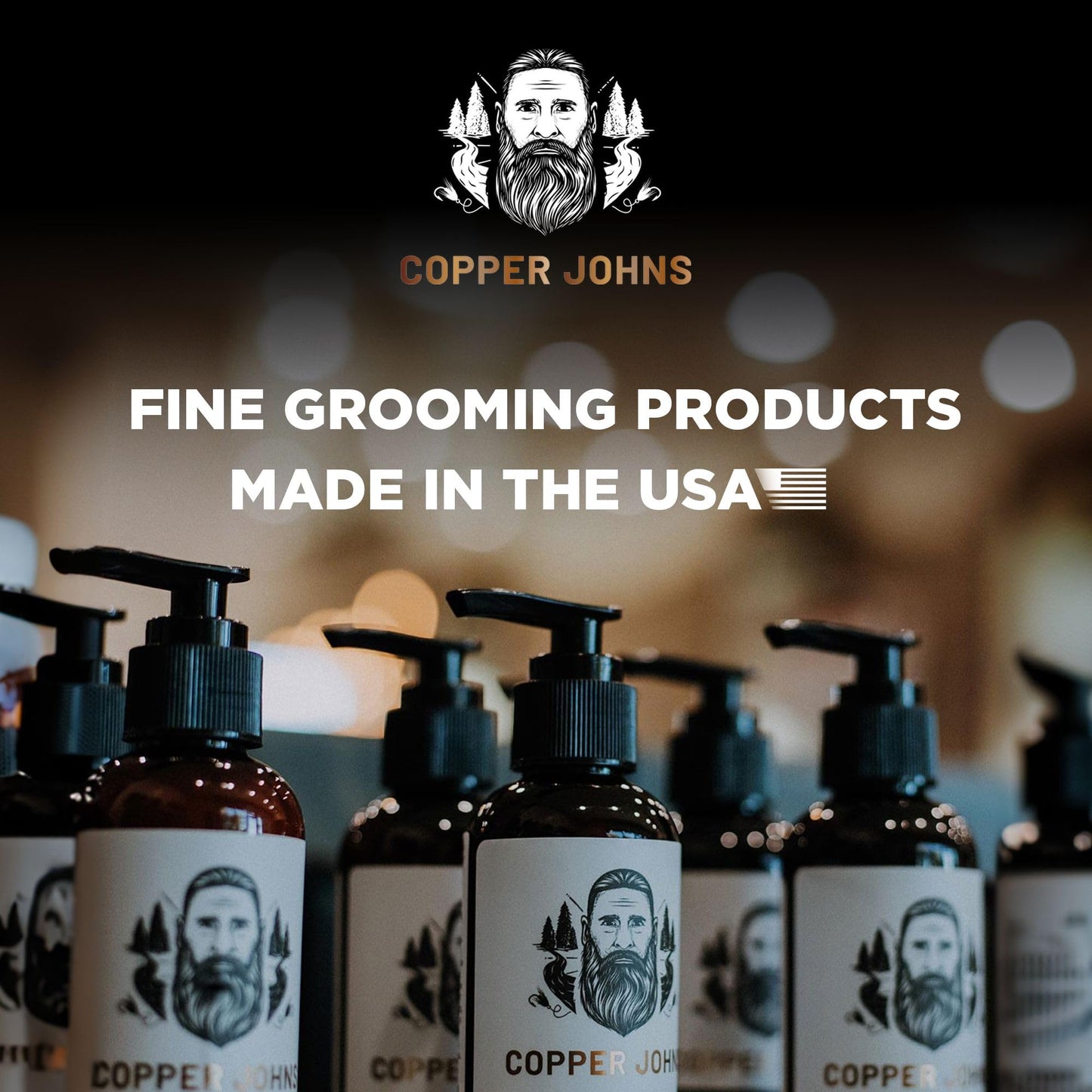 Copper Johns | Bar Soap | For Both Beard & Body | Made with Natural Oils and Organic Shea Butter | Arctic Powder | 5 oz
