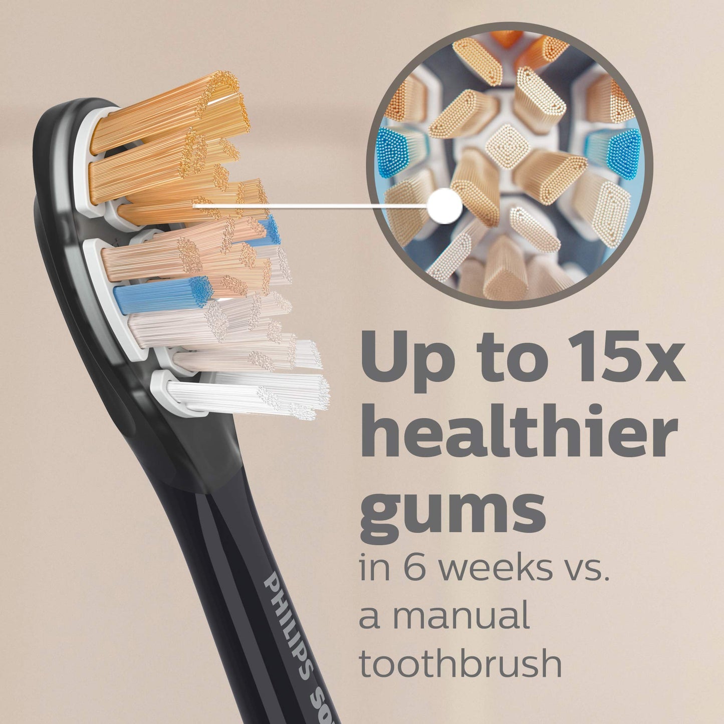 Philips Sonicare Genuine DiamondClean and A3 Premium Toothbrush Heads