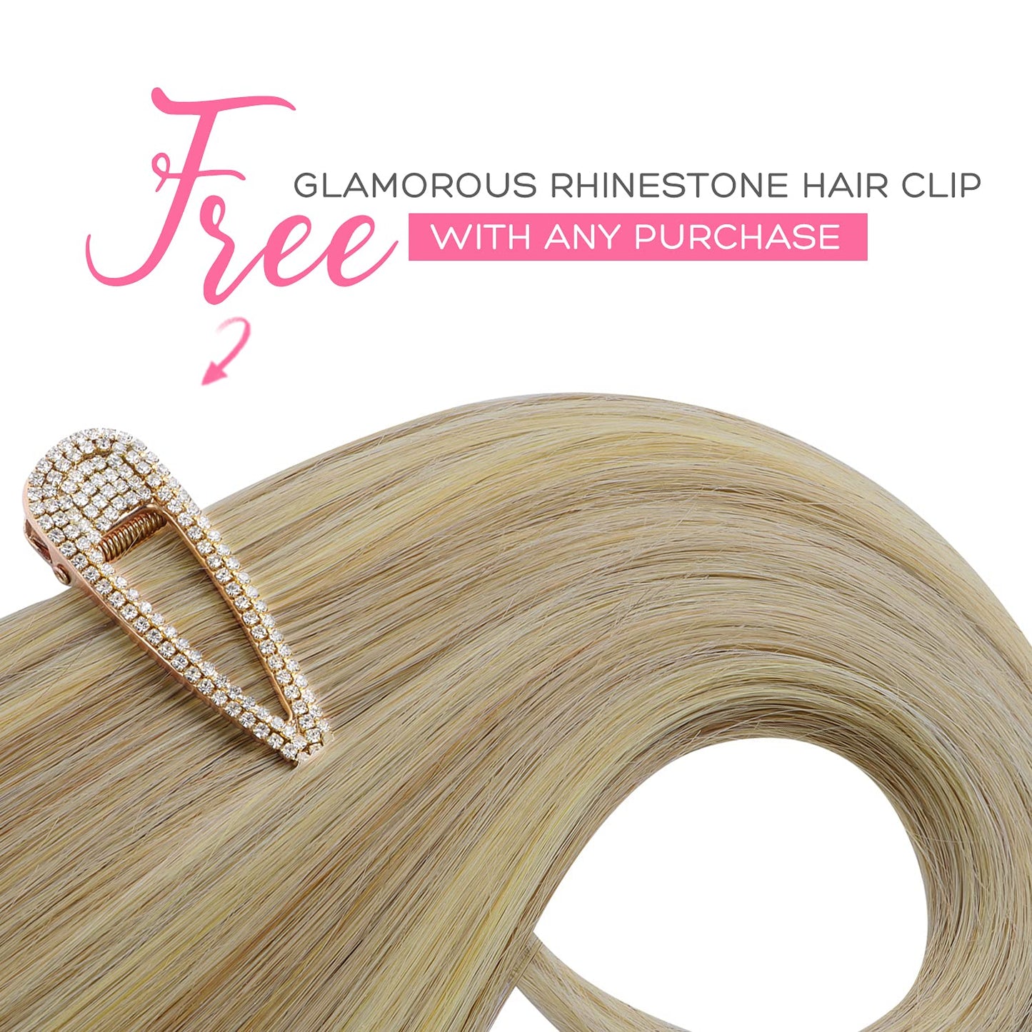 Marat Tape in Hair Extensions, Light Blonde Highlighted Golden Blonde 24 inch 50g Tape in Hair Extensions Real Human Hair Natural Straight Human Hair Tape in Hair Extensions