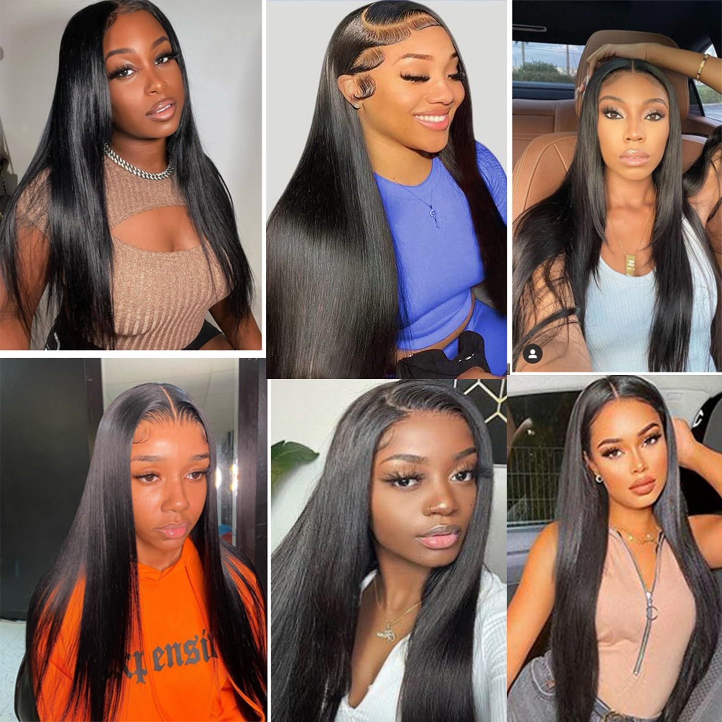DaiMer Brazilian Straight Human Hair Bundles 12A Grade Unprocessed Remy Virgin Hair Extensions Real Straight Hair Weaving Natural Color 3 pcs 18 18 18 inch No Shedding