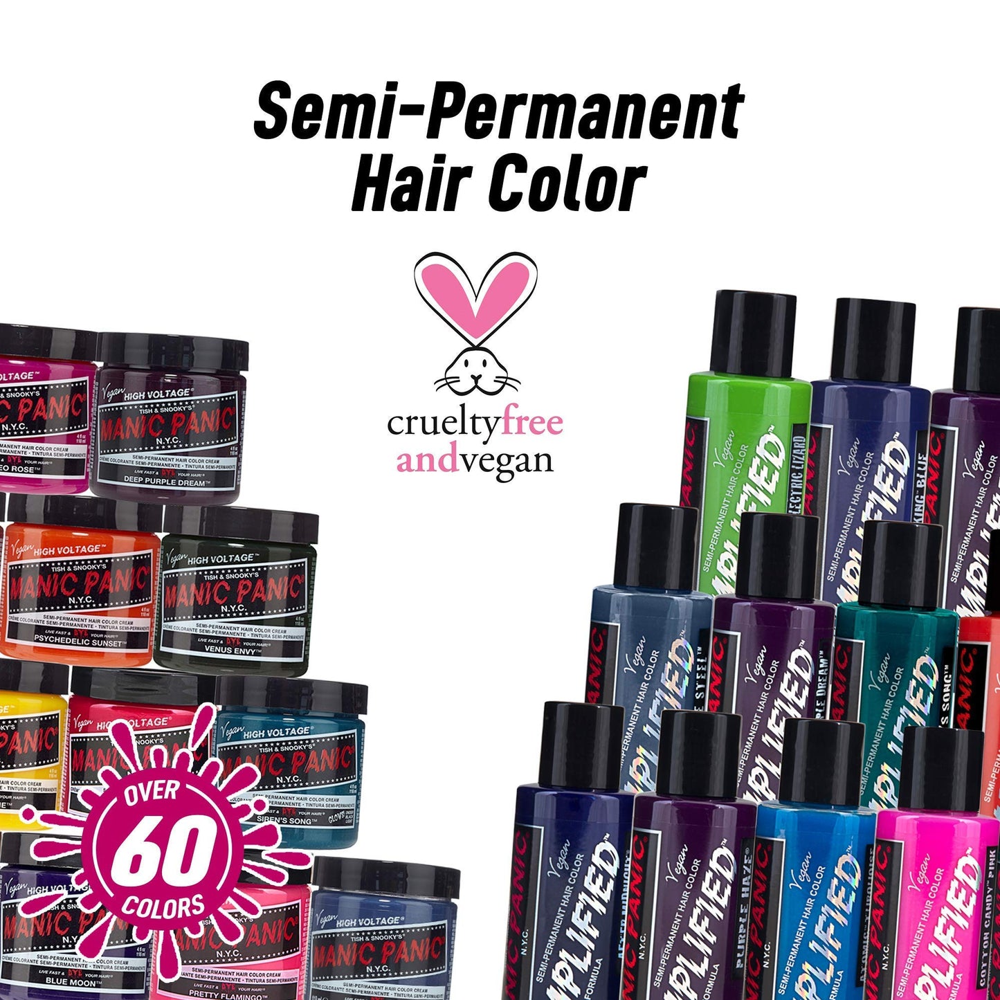 MANIC PANIC Silver Stiletto Hair Toner Classic