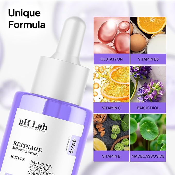 pH Lab Retinage Anti-Aging Serum, 1.01 Fl Oz