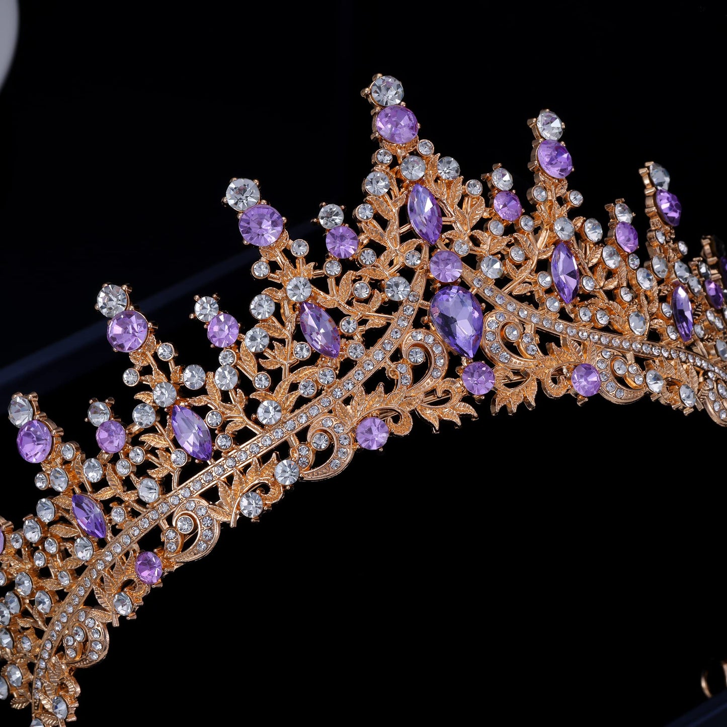 Kamirola - Tiaras Crown for Women and Girls Crystal Headbands for Bridal,Wedding and Party Prom Pageant Party,Gothic Halloween Costumes for Women Prom Halloween Accessories…