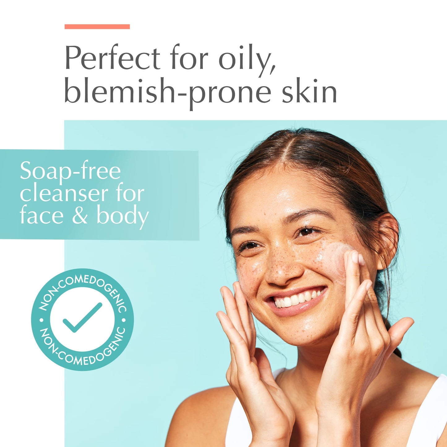 Eau Thermale Avène - Cleanance Cleansing Gel - Soap-Free Cleanser for Face & Body - For Blemish-Prone Skin - 3.3 fl.oz.