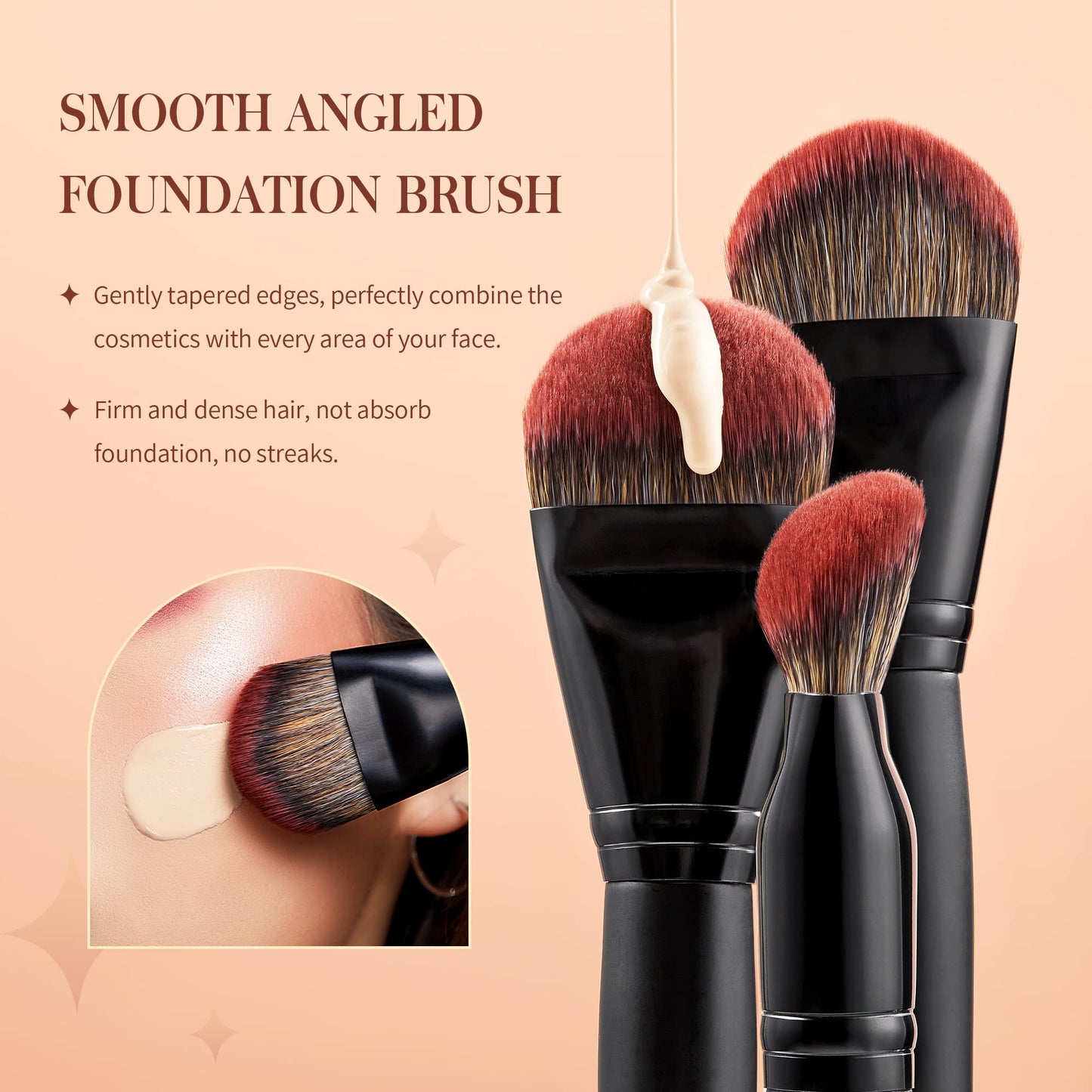 Jessup Makeup Brushes T329 with 21pcs Makeup Brushes Set T271