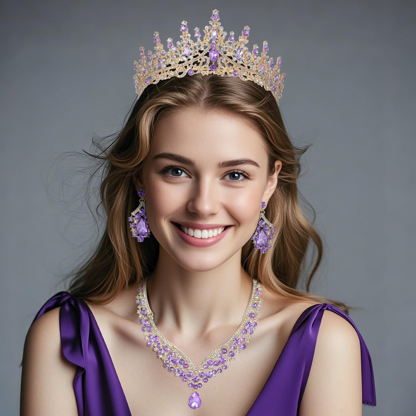 Kamirola - Tiaras Crown for Women and Girls Crystal Headbands for Bridal,Wedding and Party Prom Pageant Party,Gothic Halloween Costumes for Women Prom Halloween Accessories…